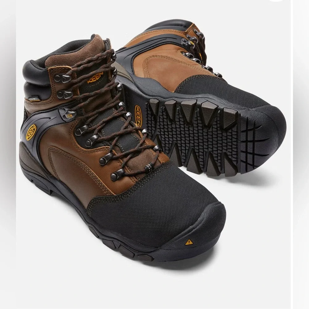 Keen Men’s Louisville Met Guard Work Boots Steel Toe Size 11EE
